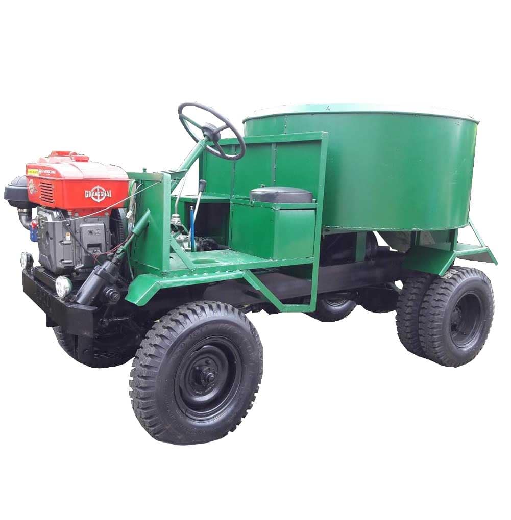 Máy trộn bê tông tự hành 6 bao 1 cầu/2